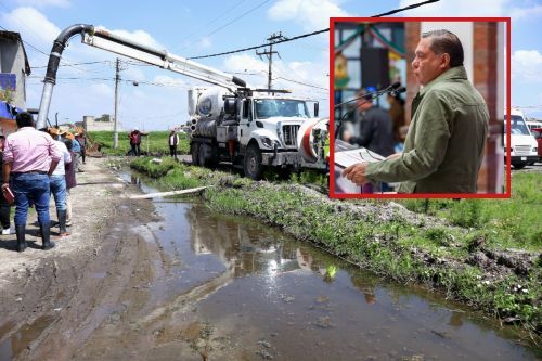 Llama Ricardo Moreno a no tirar basura para prevenir inundaciones